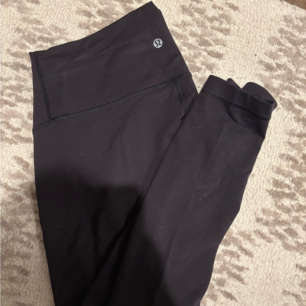 Lululemon wunderunder leggings black small
